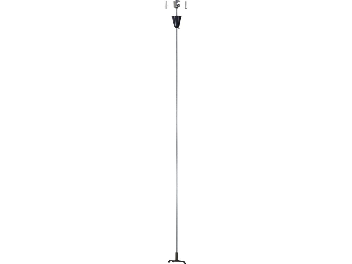 Pendelabhängung SLV für Stromschiene S-TRACK, 1m schwarz