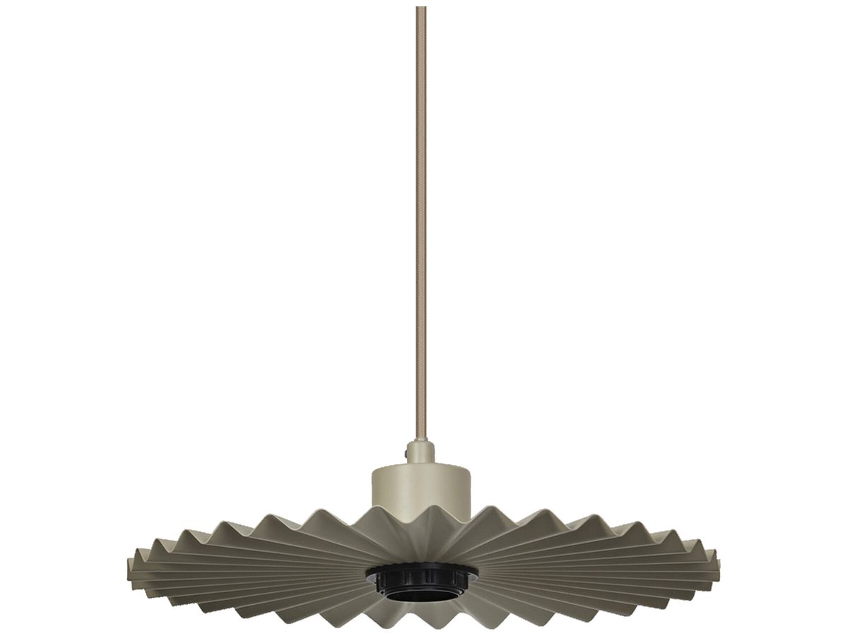 Pendelleuchte LEDVANCE Decor Plisse E27 1×15W Ø295mm beige