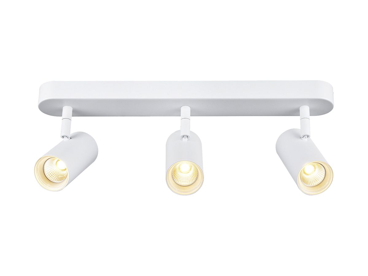 LED-Spot SLV NOBLO 19W 2360lm 930 DIM 400×105×127mm weiss 3×Spot