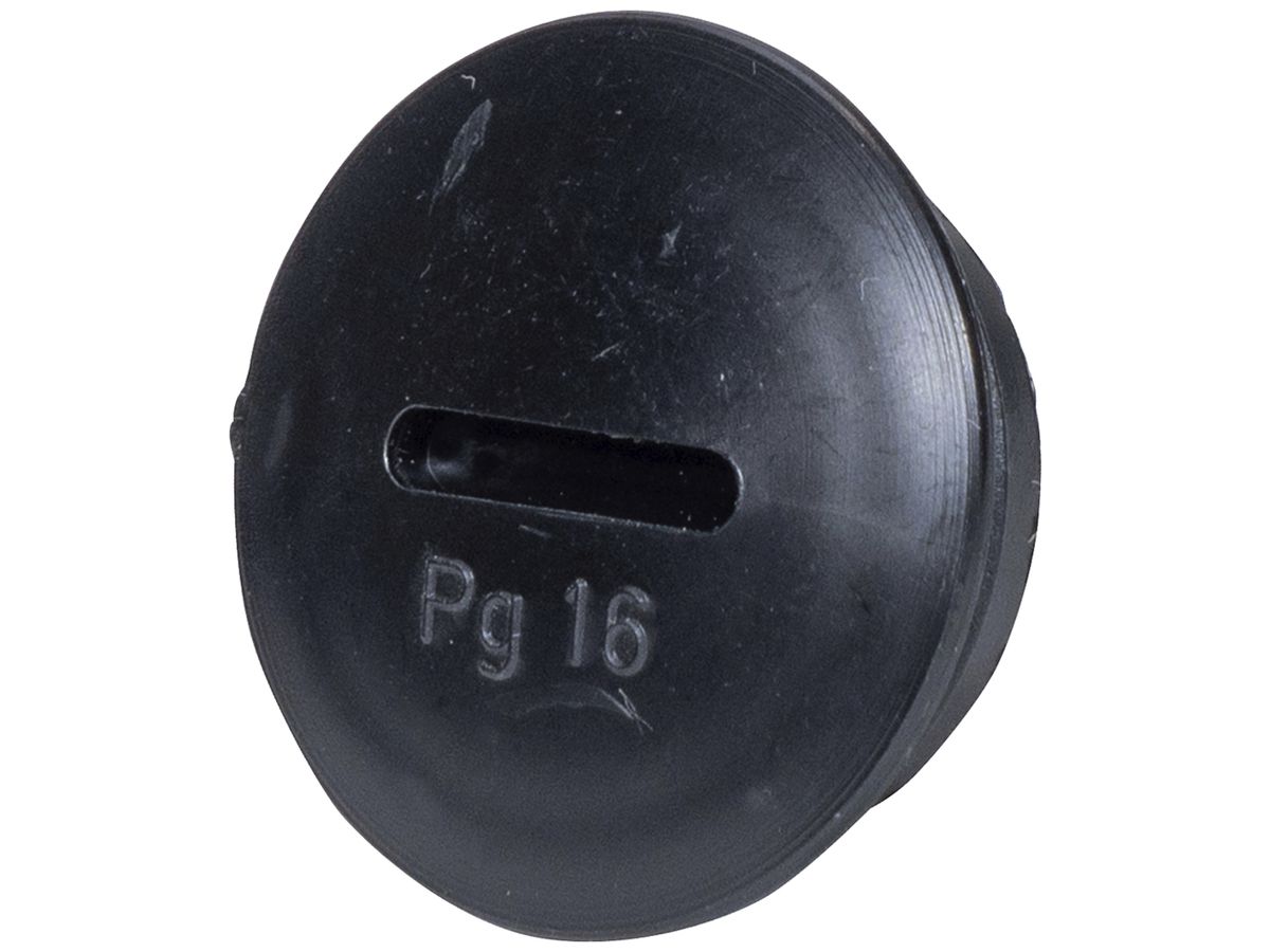 Verschlussstopfen IP PG16 schwarz