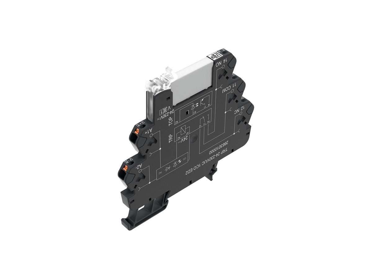 Relais WM TRP ED2 1CO AgNi+Au 21.6…253VUC 6A/250VAC push-in
