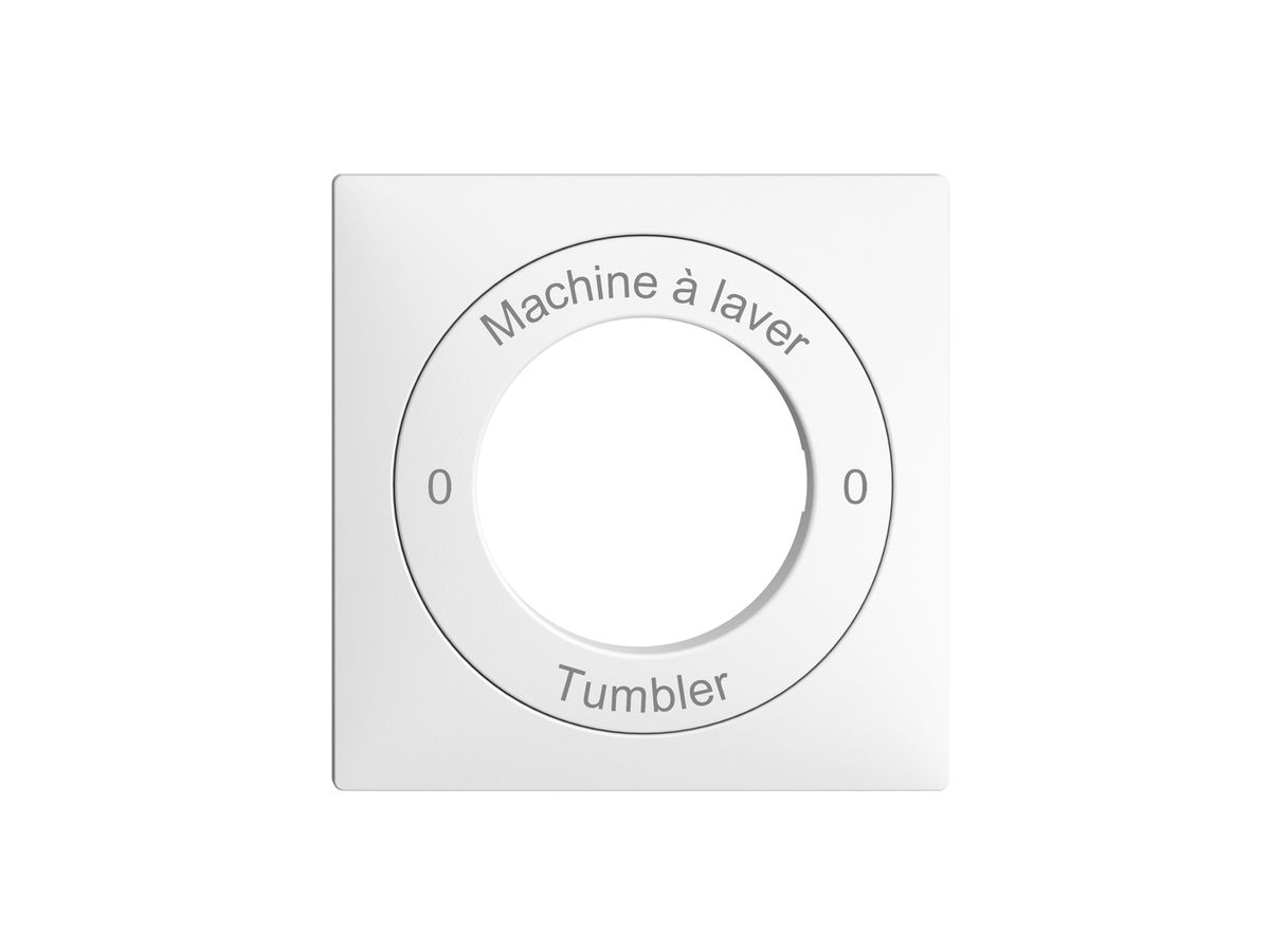 Frontset 0-Machine à laver-0-Tumbler EDIZIOdue 60×60mm weiss
