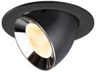 LED-Downlight SLV NUMINOS GIMBLE L 17W 2500lm 3000K NB DALI Ø145 sz/cr