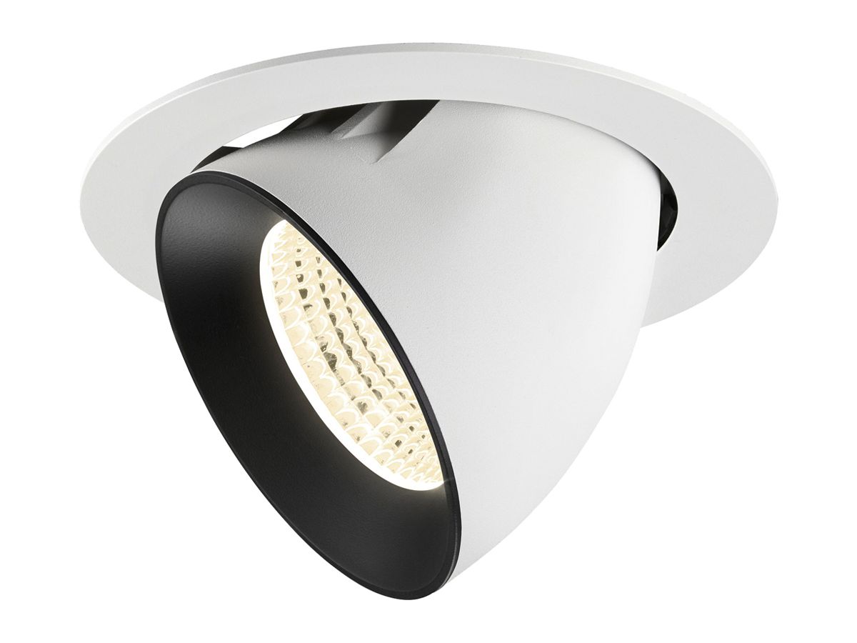 LED-Downlight SLV NUMINOS GIMBLE XL 24W 3800lm 4000K WB DALI Ø175 ws/sz