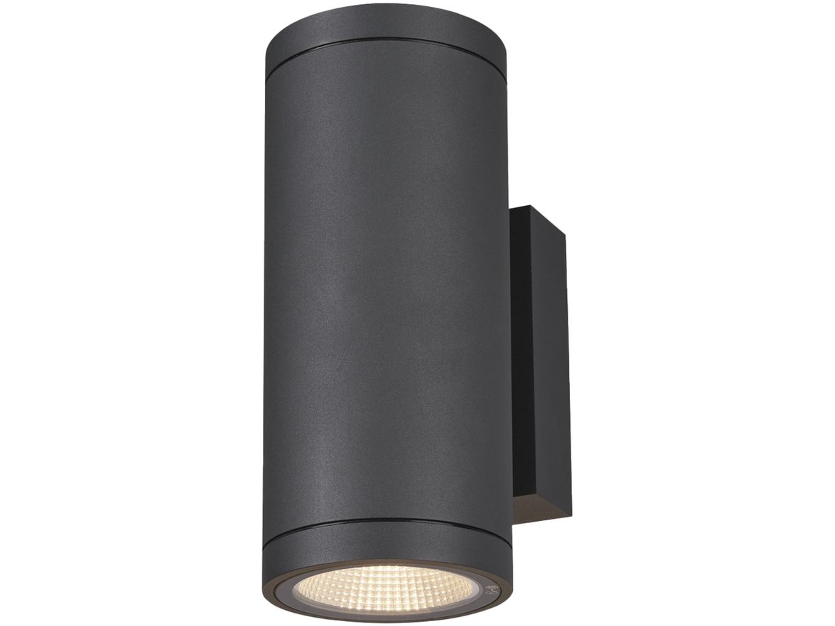 LED-Wandleuchte SLV ENOLA ROUND UP/DOWN M 19W 1680lm 3000/4000K IP65 anthrazit