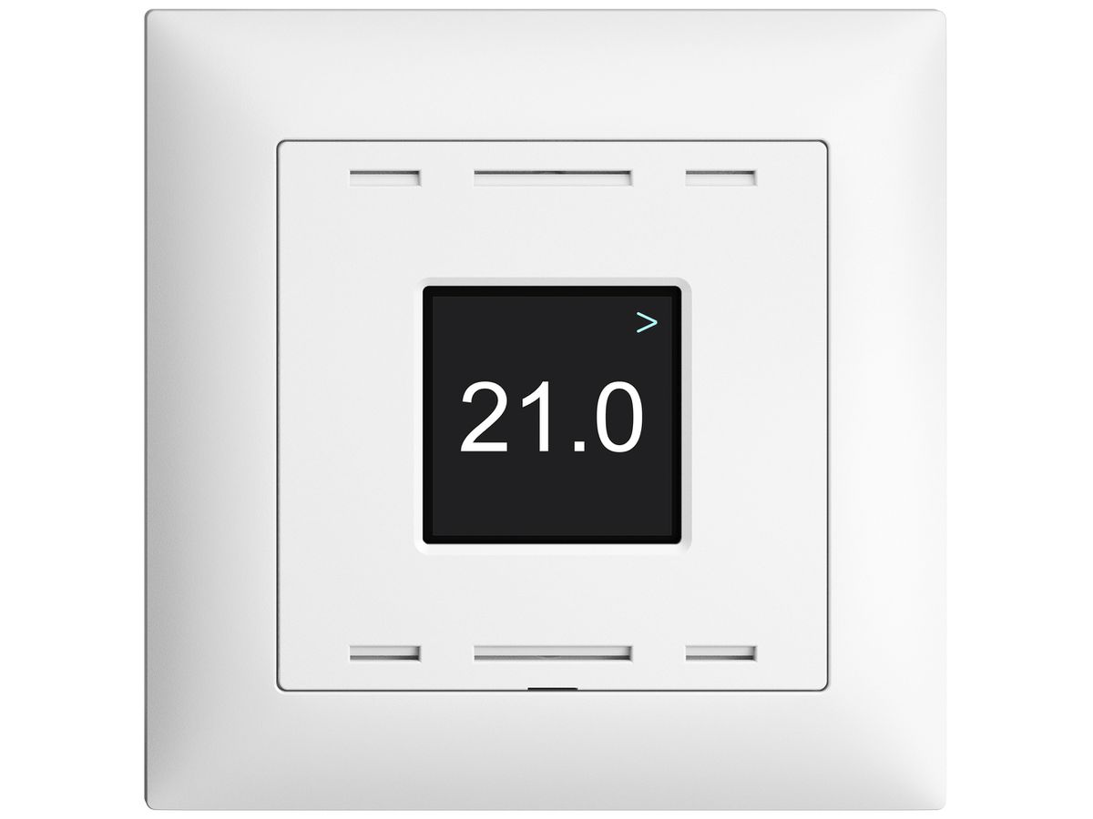 UP-Bedienaufsatz zu Raumtemperatursensor EDIZIOdue Wiser weiss