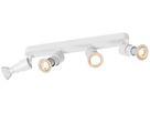 Spot SLV PURI 2.0 Basic CW GU10 4×6W DIM 365×42×96mm weiss