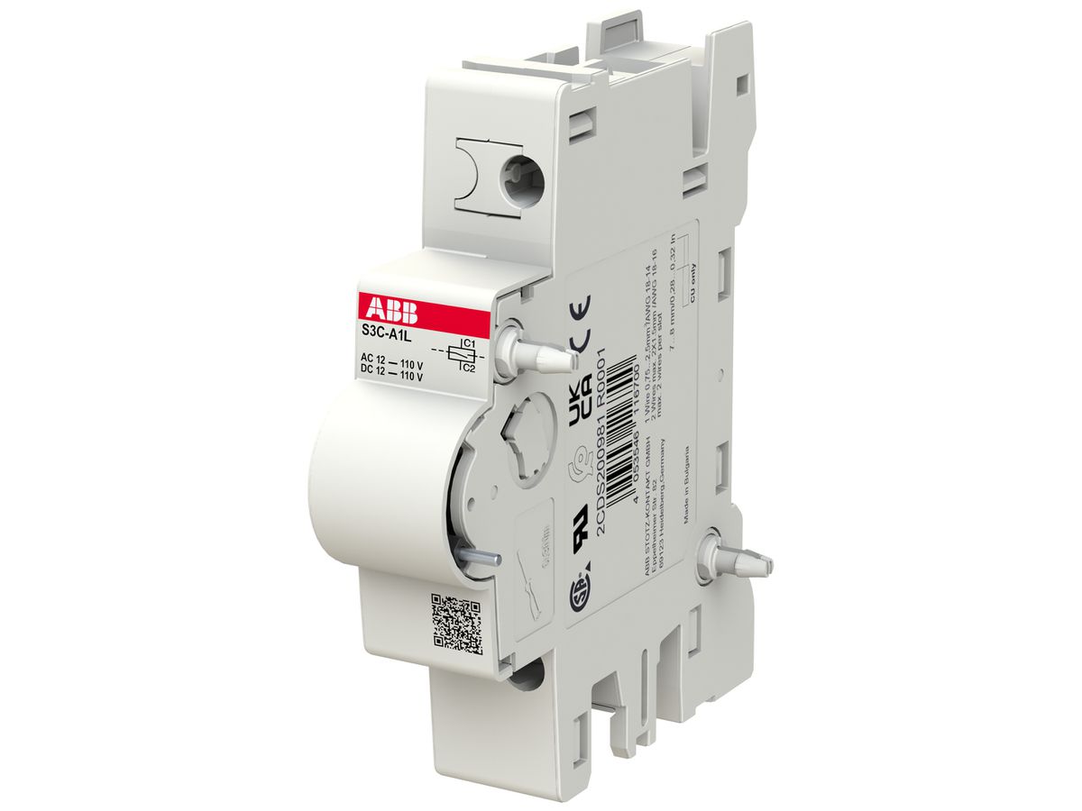 Arbeitsstromauslöser ABB pro M compact S3C-A1L 12…110V 1TE links
