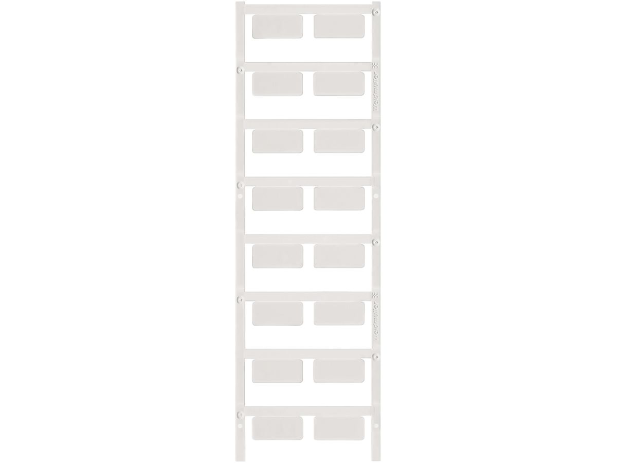 Gerätemarkierer Weidmüller MultiCard SM selbstklebend 12.5×27mm PA66 Sonderdruck