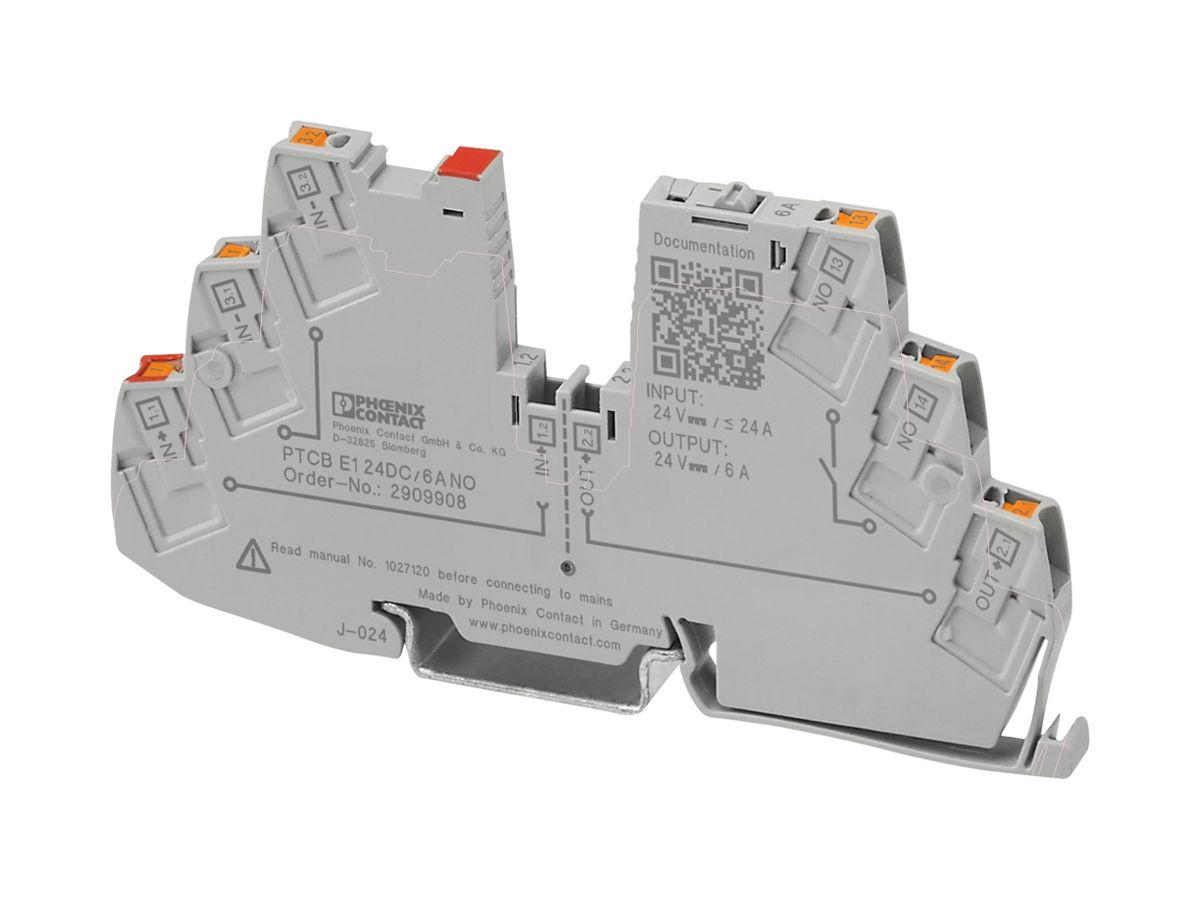 Geräteschutzschalter PX PTCB E1 24DC/6A NO