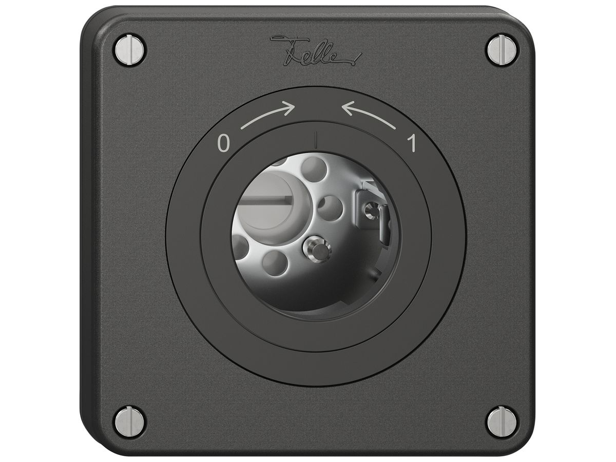 Schlüsselschwenktaster NEVO SNAPFIX® 1P 1NC 1NO 16A 400V 0-> <-1 sz