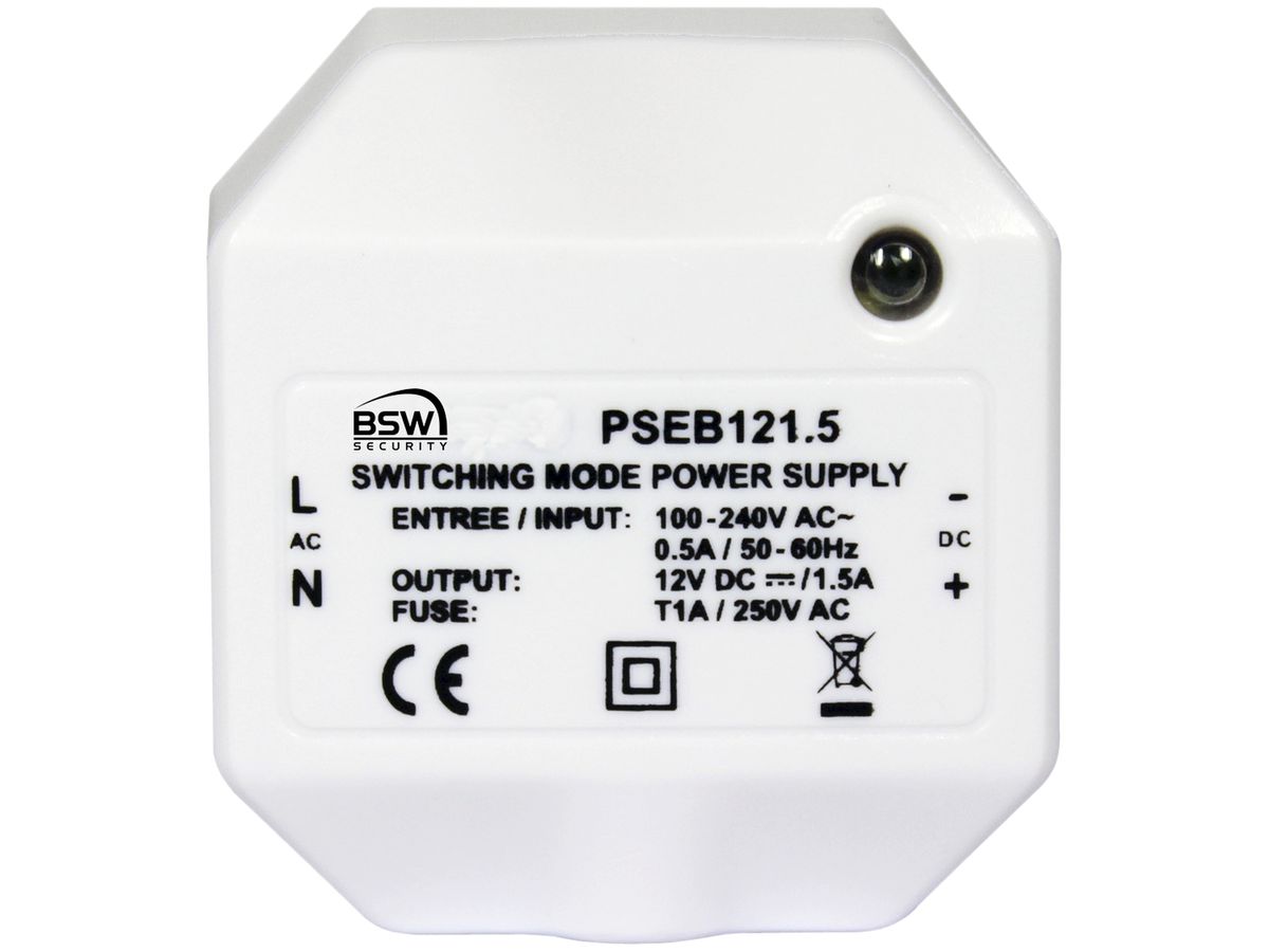 UP-Netzteil BSW 12VDC, 1.5A