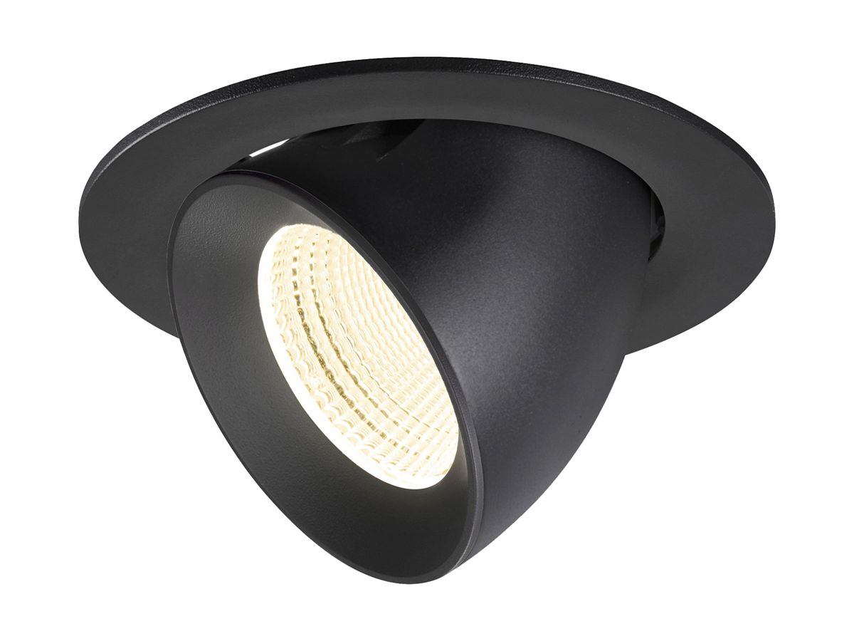 EB-LED-Spot SLV NUMINOS GIMBLE L 17W 2700lm 4000K WB DALI DIM Ø160×115mm sz