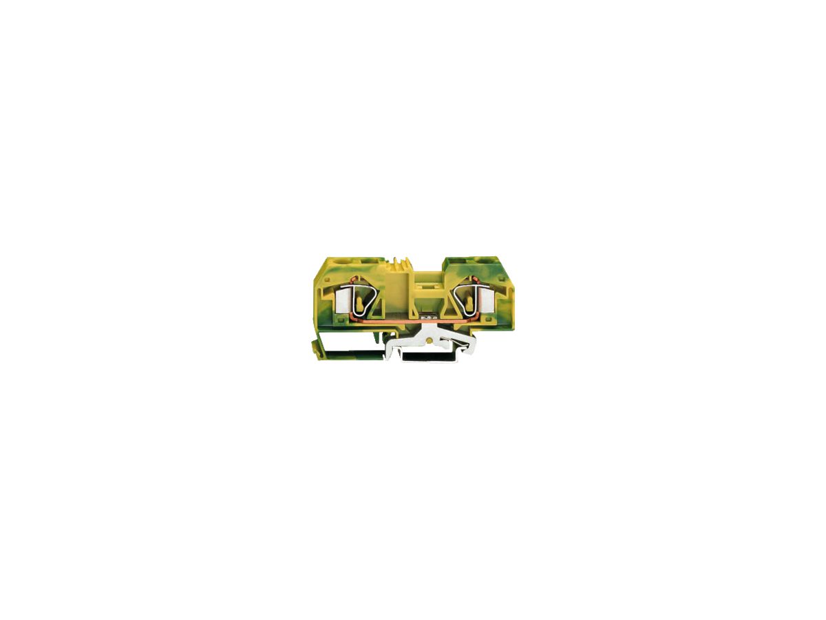Klemme WAGO 2L 16mm² grün-gelb