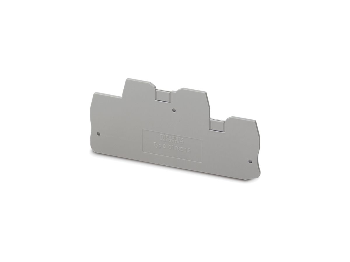 Abschlussdeckel zu QTTBCB grau