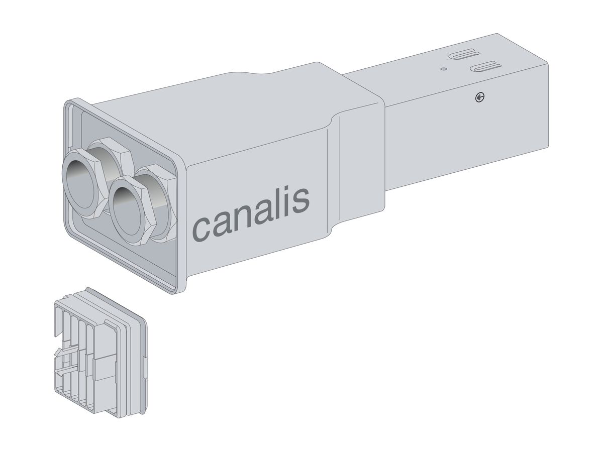 Schienenverteiler Canalis KBB 40A2×3LNPE TW