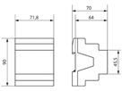 REG-Spannungsversorgung KNX Theben LUXORliving P640