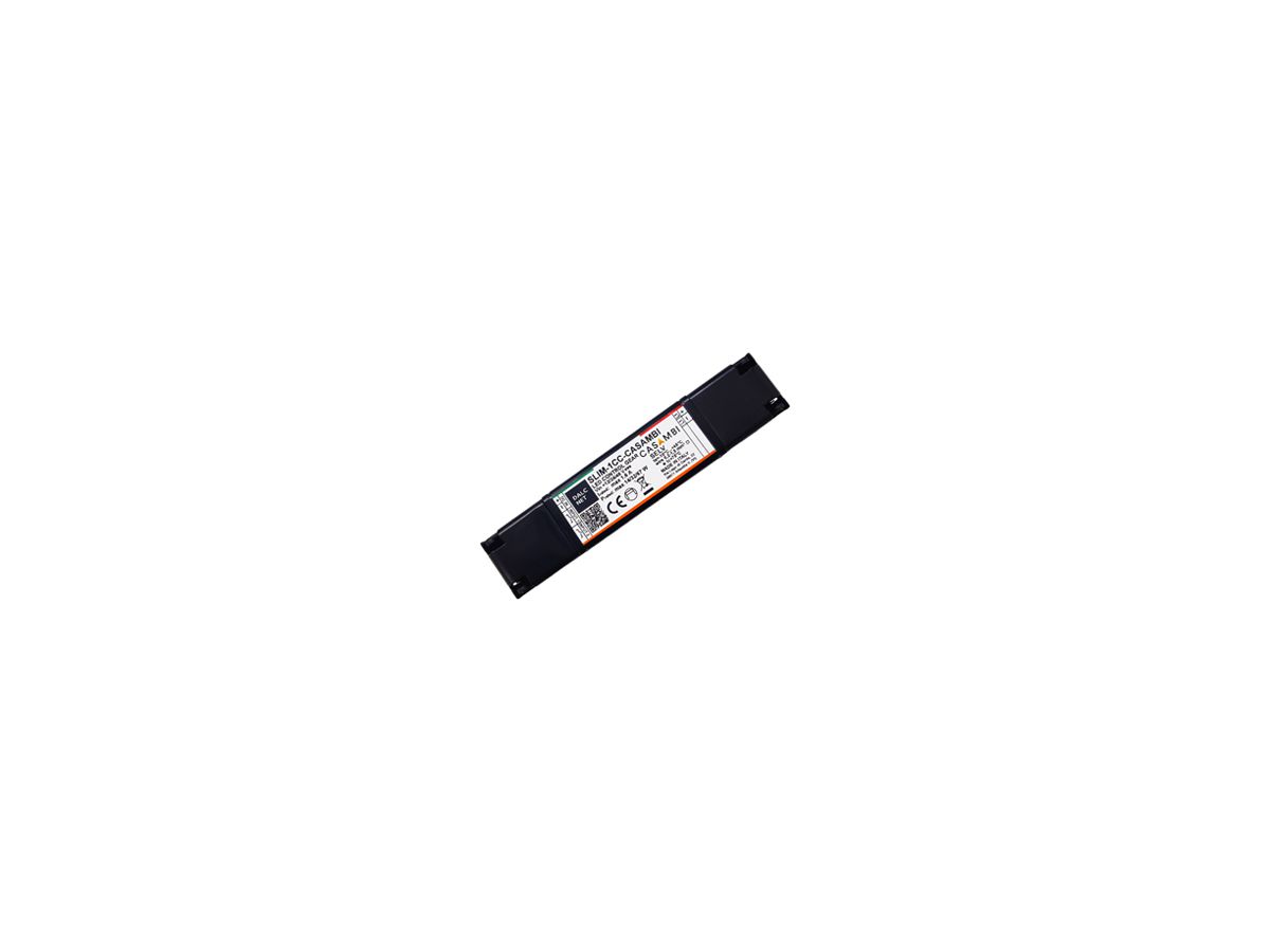 LED-Betriebsgerät DALCNET SLIM-1CC-CASAMBI 12…48V DIM 136×29×21mm
