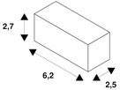 Längsverbinder SLV für EB-Stromschiene EUTRAC 3-phasig, weiss