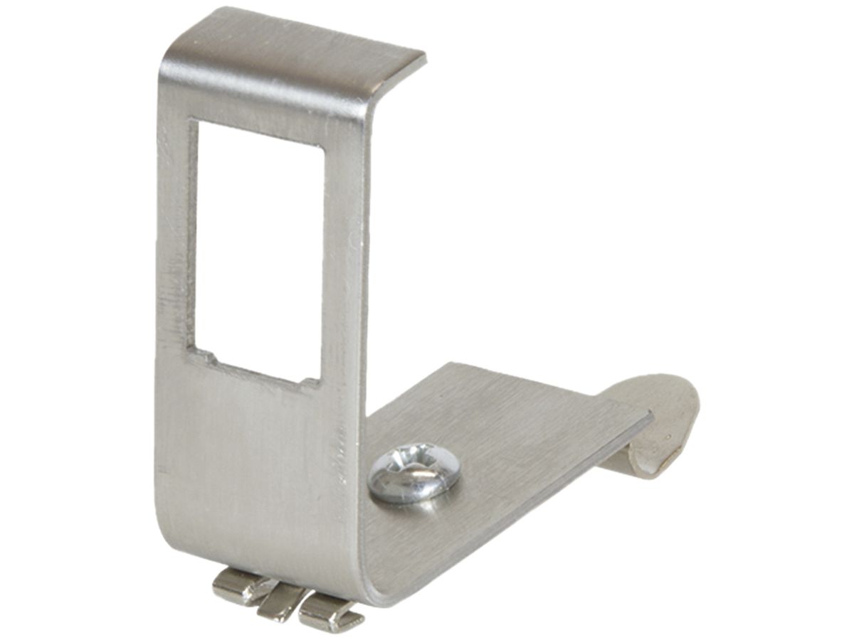 Hutschienen-Adapter VALUE für 1 Keystone-Modul Stahlblech