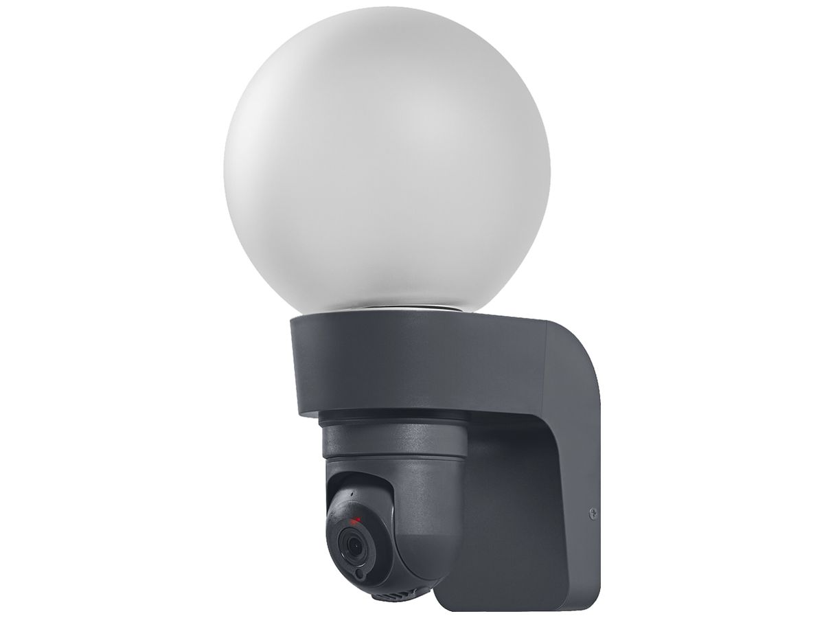 Wandleuchte LEDVANCE SMART+ Globe PIR SEN E27 1×15W IP44 schwarz