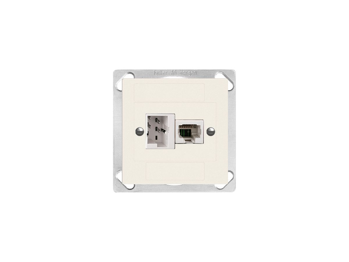 EB-Dose xDSL RJ45/TT83 weiss ITplus EDIZIOdue mit Filter