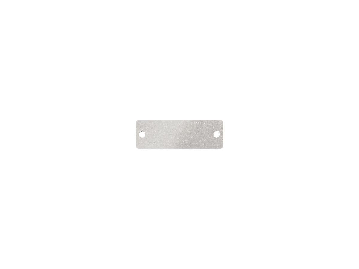 Gerätemarkierer Weidmüller MetalliCard CC-M 15×45mm Aluminium