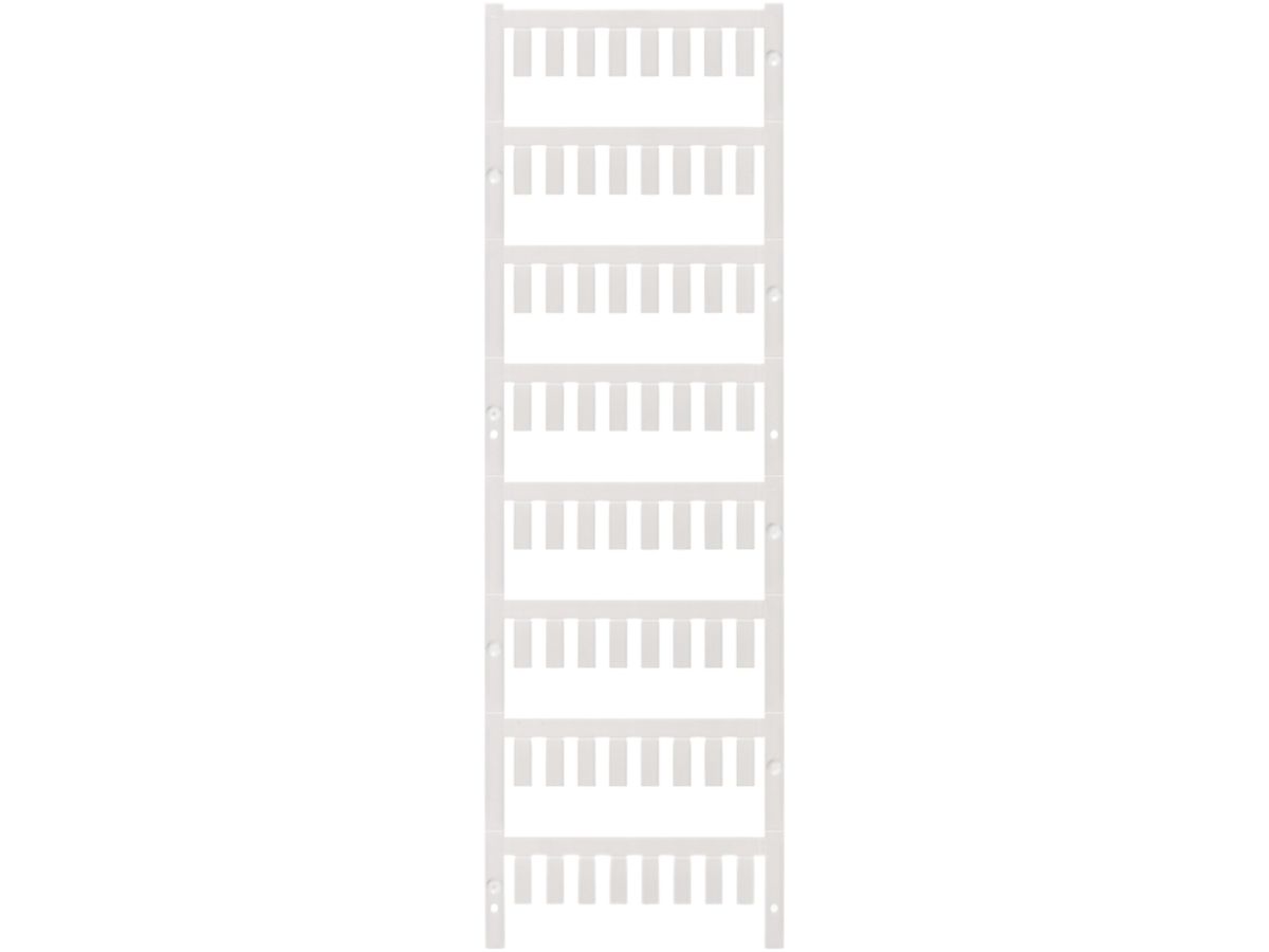 Leitermarkierer Weidmüller MultiCard SFR für Ø3…3.7mm 12×5.8mm PA66 weiss