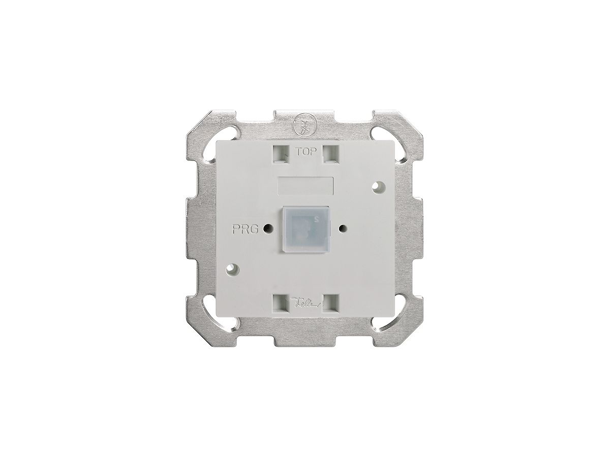 Taster KNX EDIZIOdue elegance BSM RGB, mit Temperaturfühler 1-fach