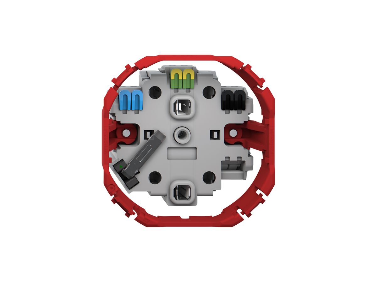 Steckdose Feller SNAPFIX® 2×T13 mit LED