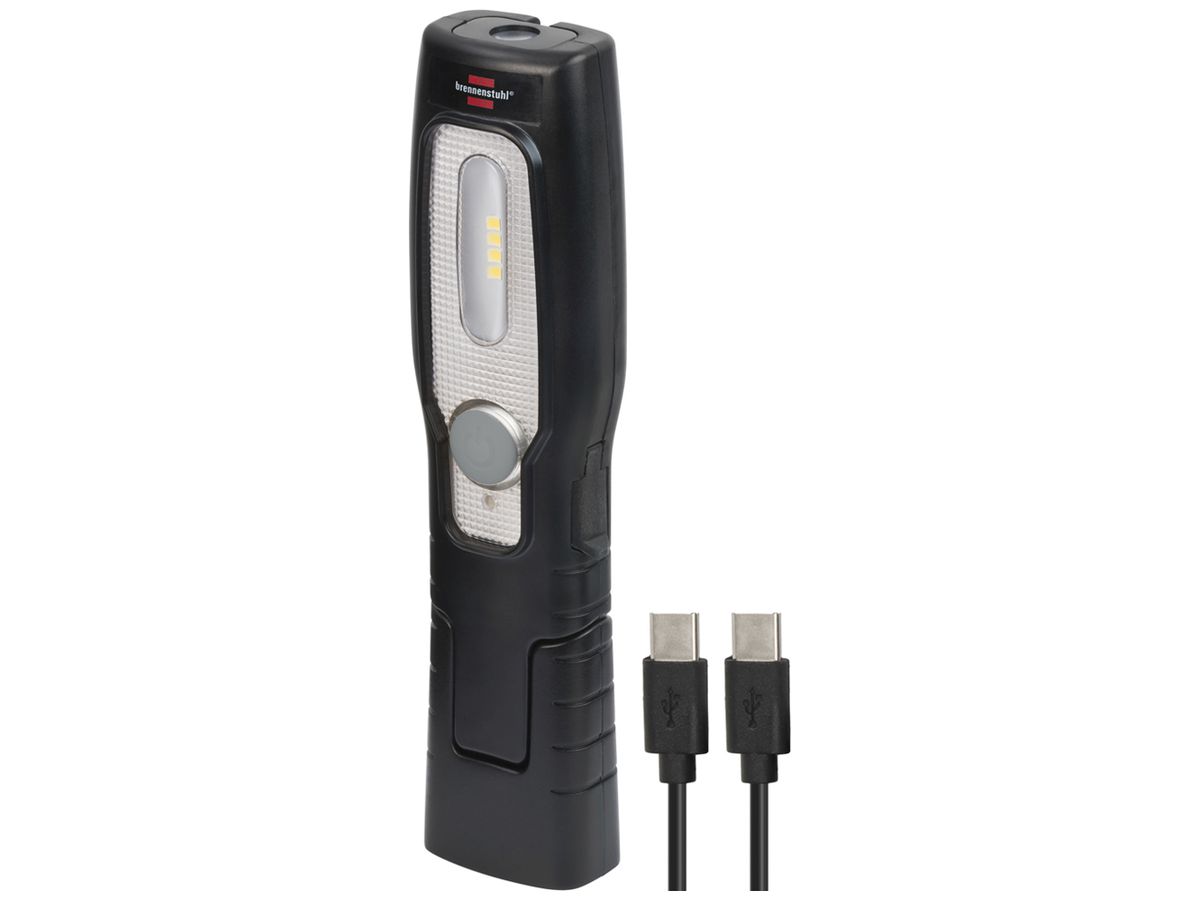 LED-Handleuchte HL 201 3.7V IP20 250lm 5700K Schalter 186×47mm