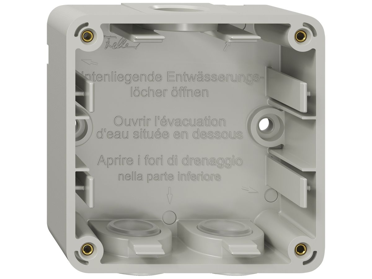 AP-Gehäuse NEVO SNAPFIX® 1× 87×87×35mm lgu