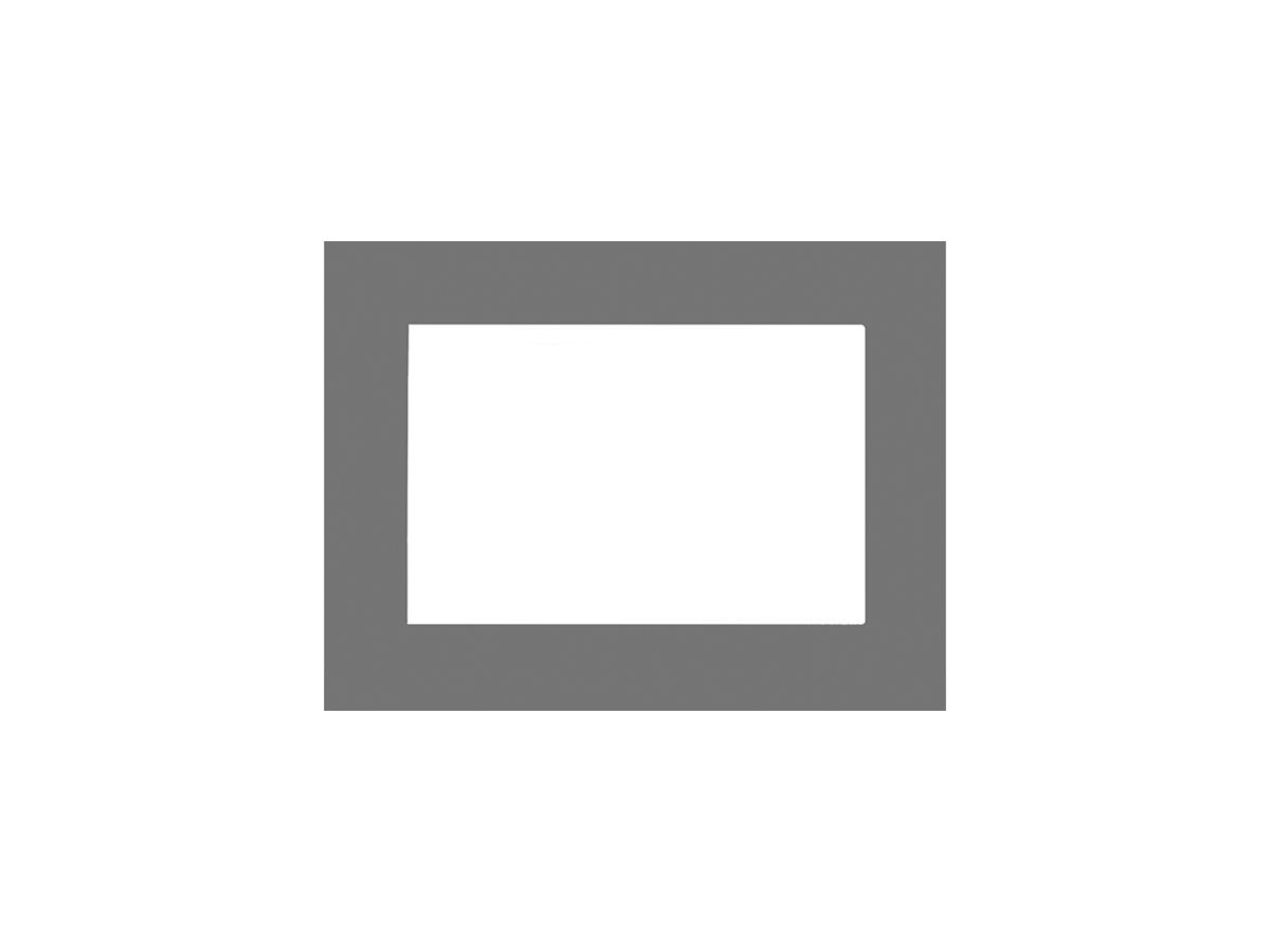 Abdeckrahmen MDT VCB-07SI.04 für VC-0701.04 Edelstahl gebürstet