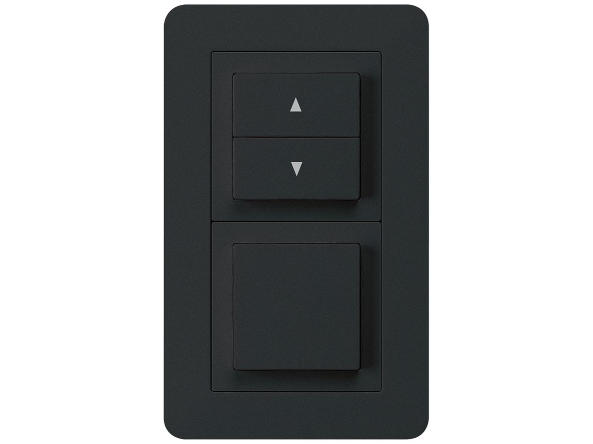 UP-Kombination kallysto.trend Gr.I-I vertikal Storenschalter+Schalter S3 schwarz