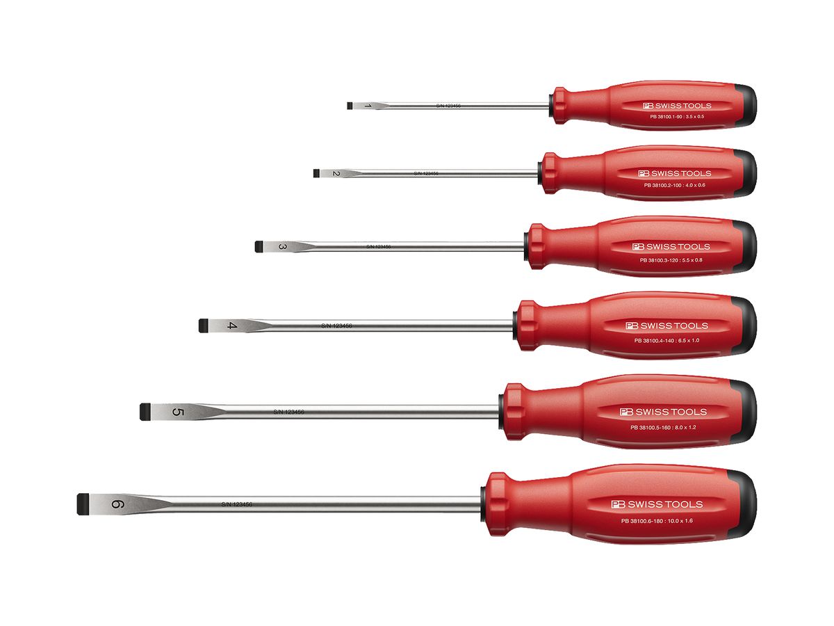 Schraubenzieher-Set PB SwissGrip Evo 6-tlg