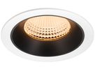 LED-Downlight SLV NUMINOS XL 24W 3500lm 2700K WB DALI Ø145 ws/sz