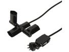 Mehrfachstecker Typ 13 MAX HAURI Clip-Clap 3×T13 180/130° schwarz