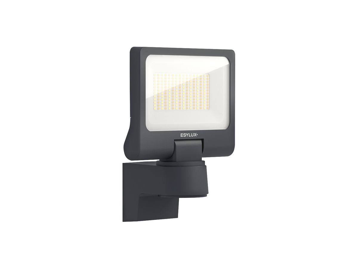 LED-Strahler ESYLUX SUNJA 30W 4000…4300lm 827/840 IP65 120×191×252mm anthrazit
