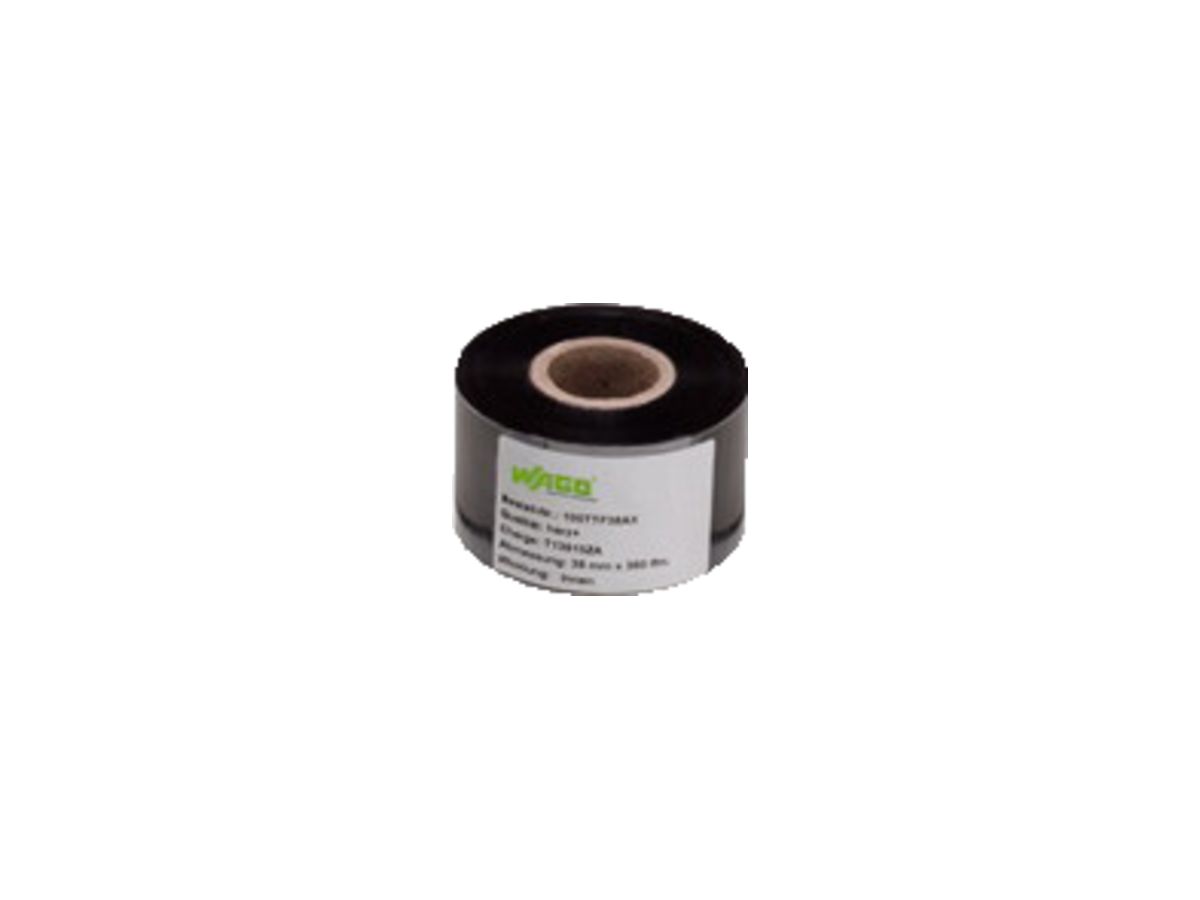 Farbband für Beschriftungsstreifen B=50mm Rolle 300m