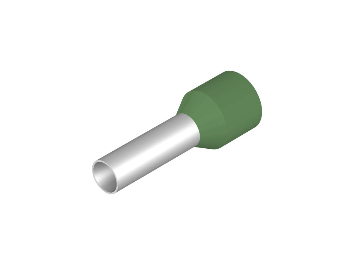 Aderendhülse Weidmüller H isoliert 6mm² 12mm grün, Telemecanique lose