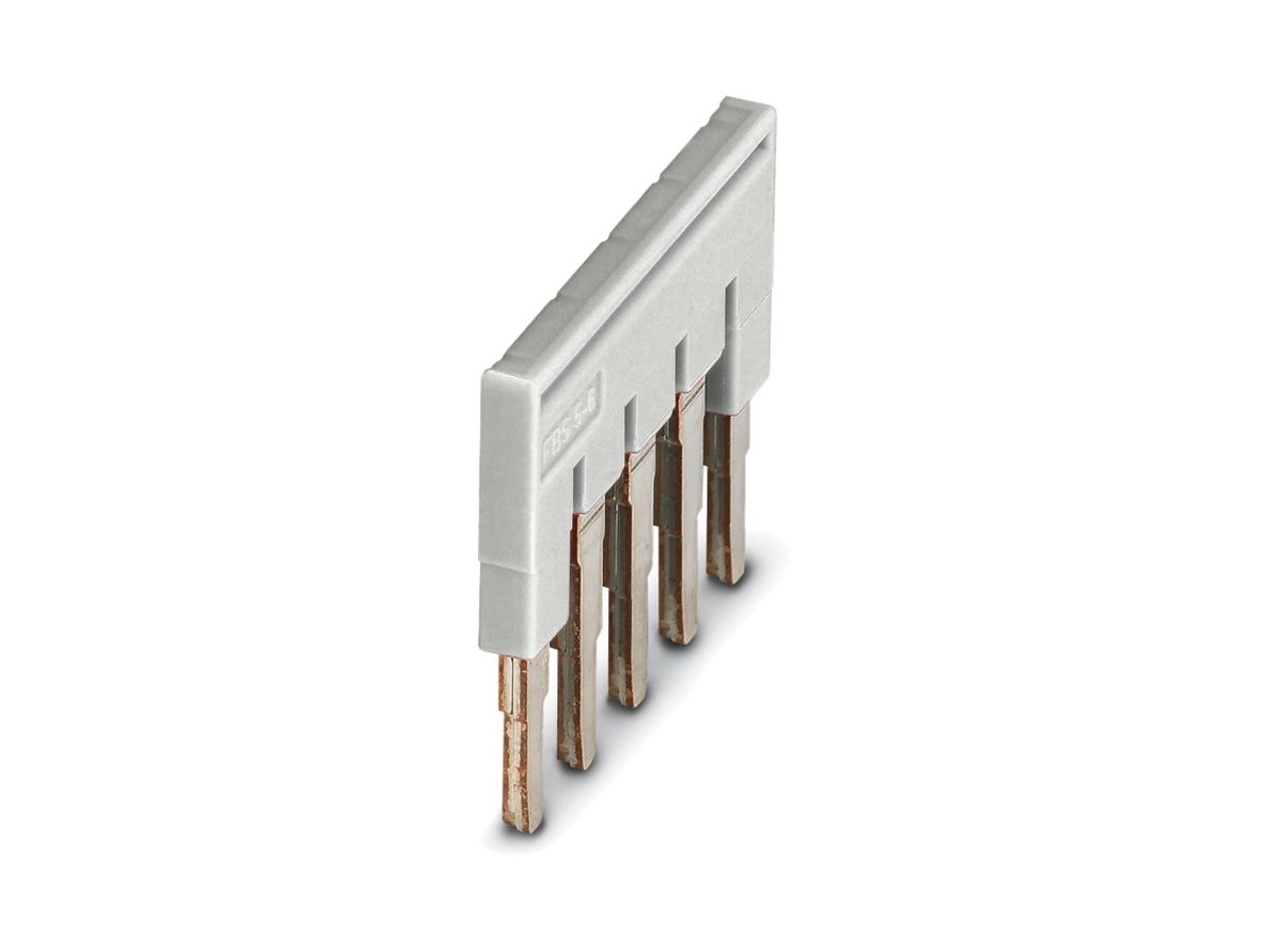 Steckbrücke 6mm 5L grau CLIPLINE