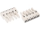 Buchsenteil WAGO 5L 2×0.5…4mm² weiss