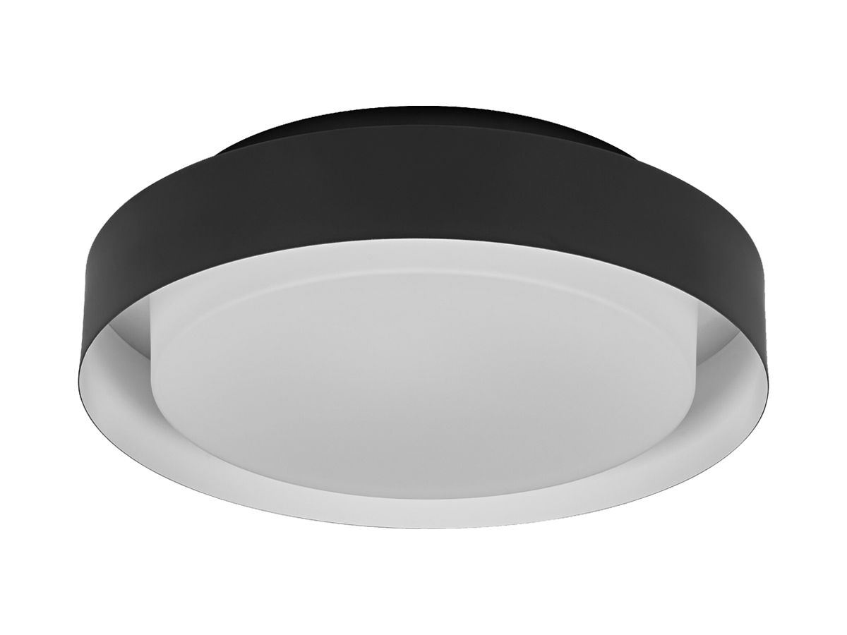 Deckenleuchte LEDVANCE ORBIS MADRID E27 2×0…10W Ø290mm schwarz