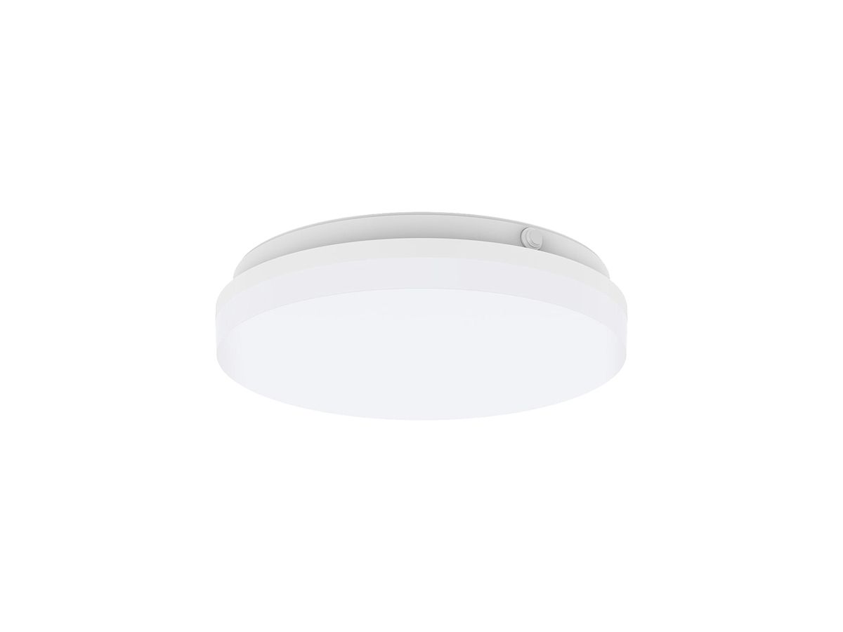LED-Deckenleuchte DOTLUX SURFACE 25W 3275lm 830/840/857 IP54 DALI Ø400mm weiss