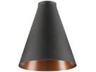 Leuchtenschirm SLV LALU CONE rund konisch Stahl Ø152×170mm schwarz bronze unifa.