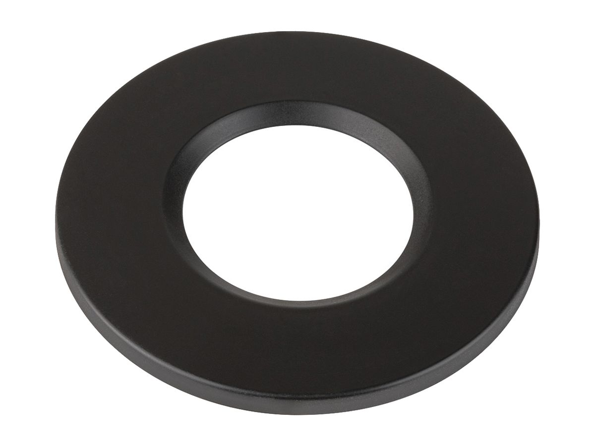 Abdeckung SLV UNIVERSAL IP65 Kunststoff Ø88×5mm schwarz