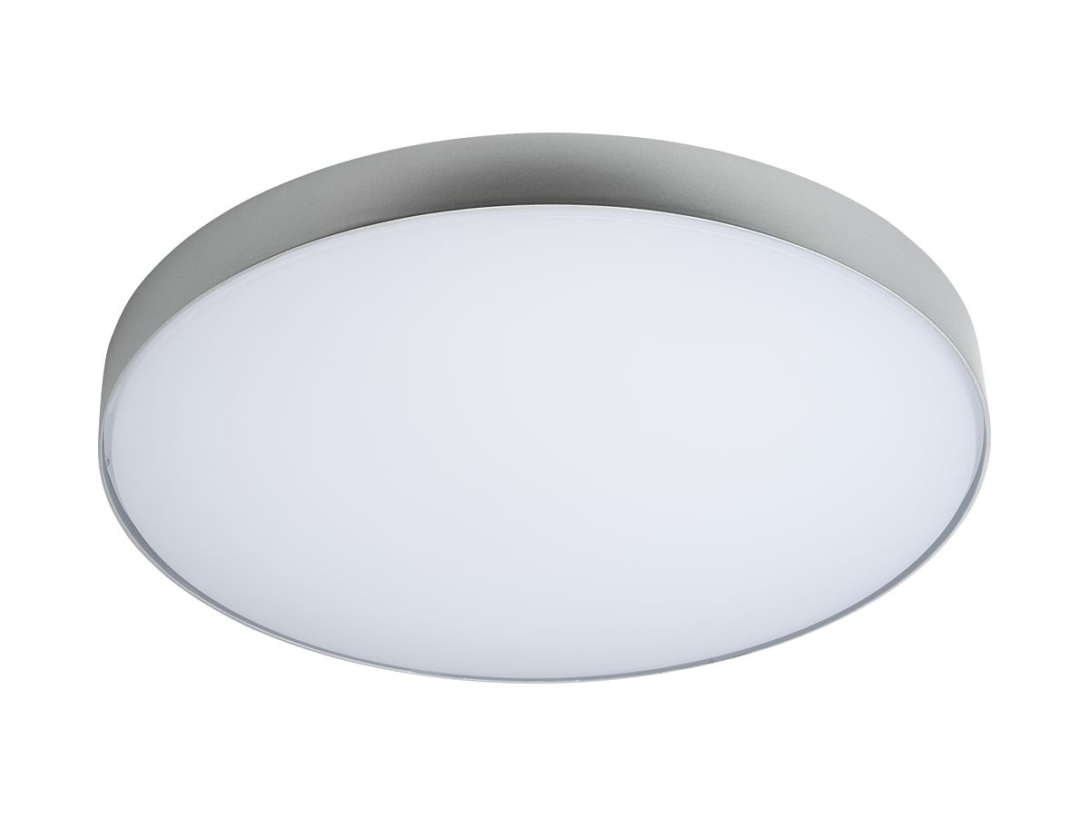 LED-Decken-/Wandleuchte STRIPE F 24/32W 3000/4000K 3550lm, IP54, HF, silber