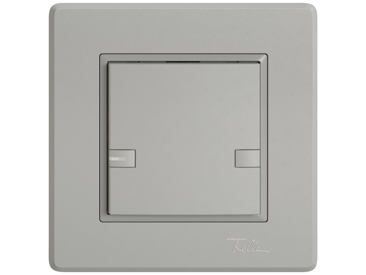UP-KNX-Taster RGB EDIZIO.liv SNAPFIX® Temperaturfüh.RGB-LED 1×T 2-Tbed.hgu