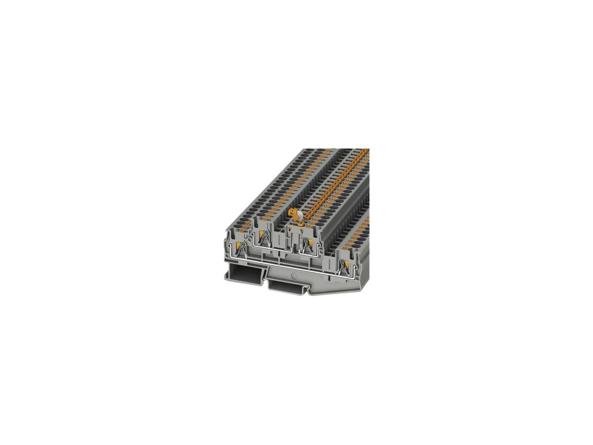 Messertrennklemme PX PTTB 4-MT, 28A, 500V, 0.2…6mm², grau