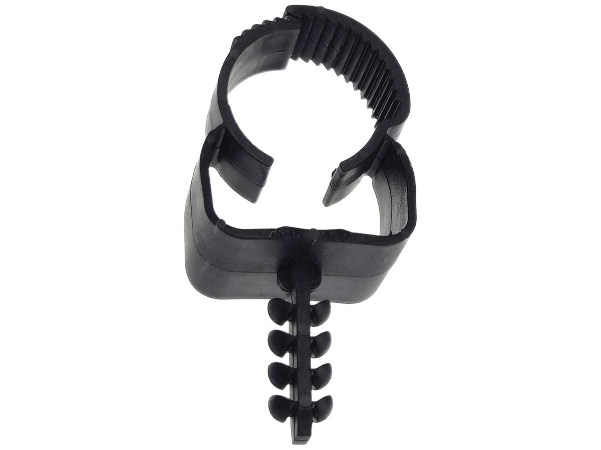 Rohrschelle Schnabl Auto-Klick M25-32 Halogenfrei -10…85°C schwarz